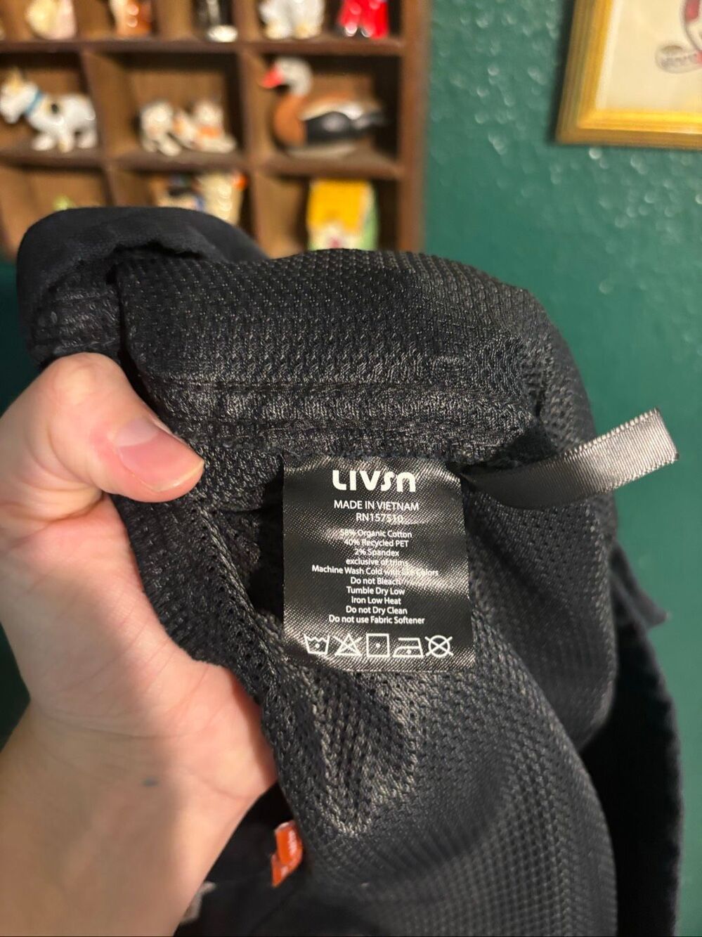 Livsn Trail Pants Mens Sz 40 L30 Pants Black Patch View 4